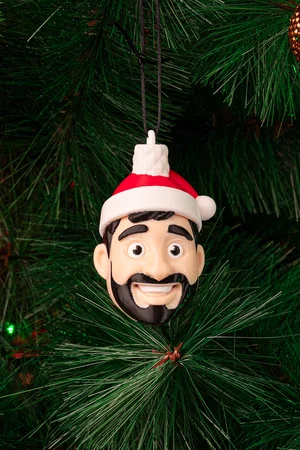 Bola de Navidad personalizada con tu cara