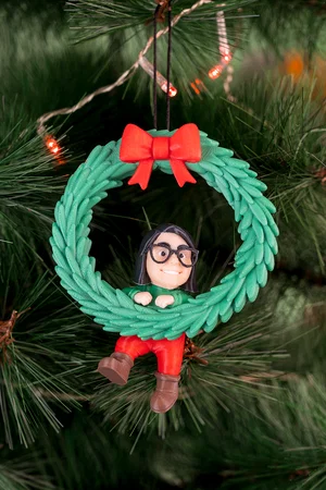 Mini yo navideño · pareja